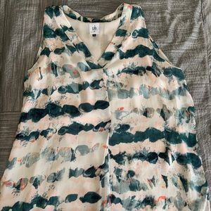 CAbi sleeveless shirt Medium. EUC